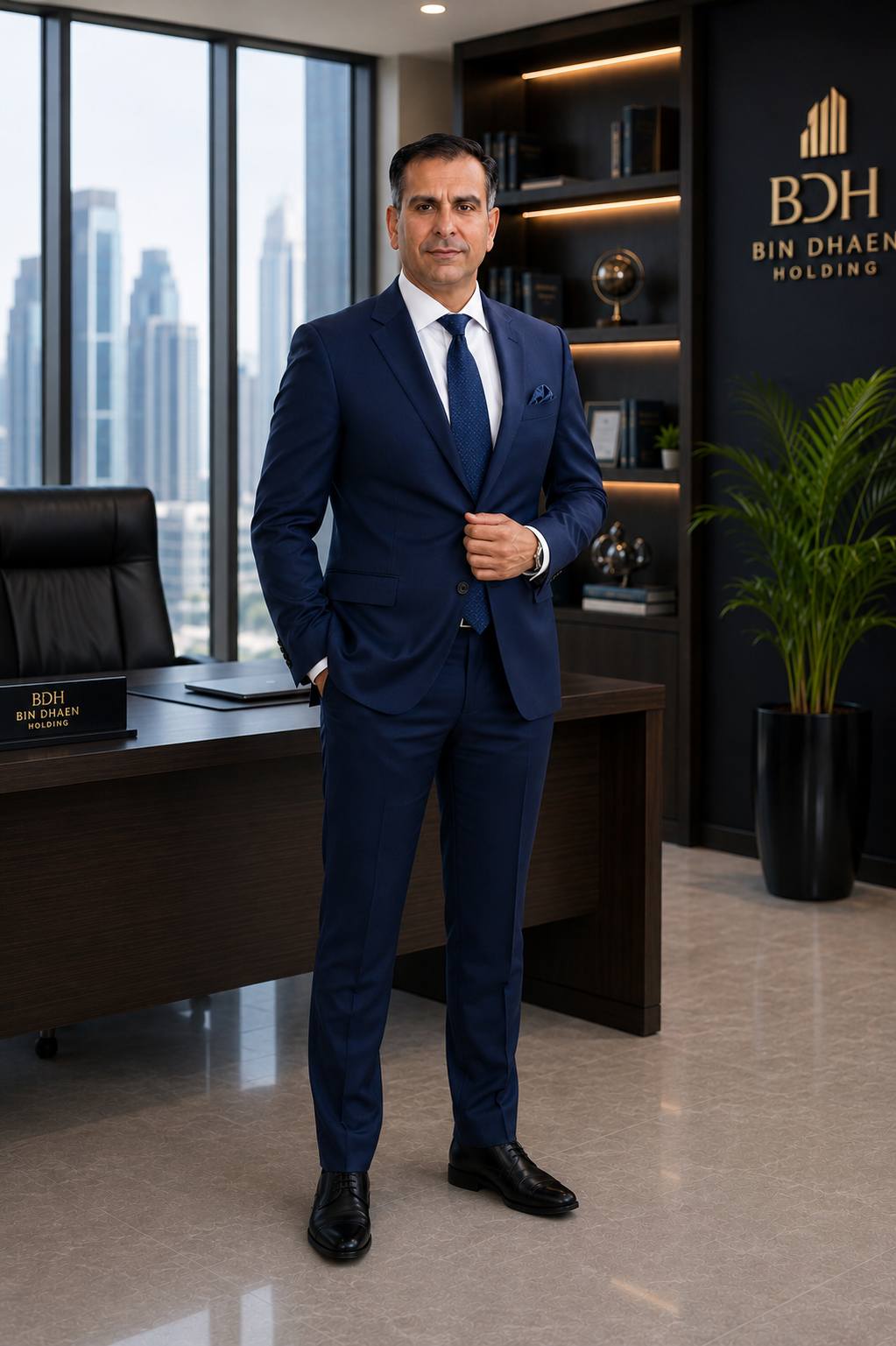 Portrait of Ishaq Mohammad, Group HR Director